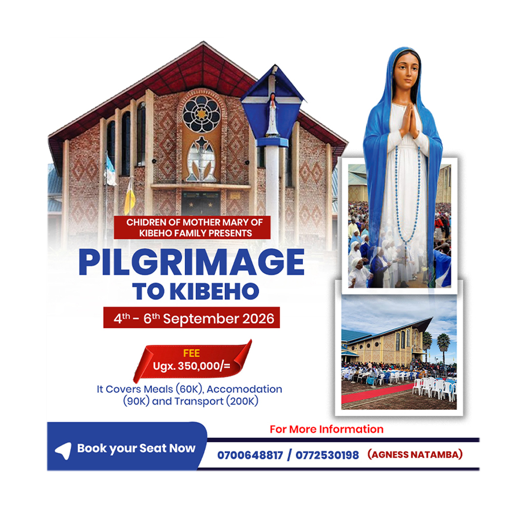 Catholic Pilgrimage Simple Flyer Design