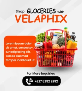 Free Grocery Flyer Design PSD Design Template