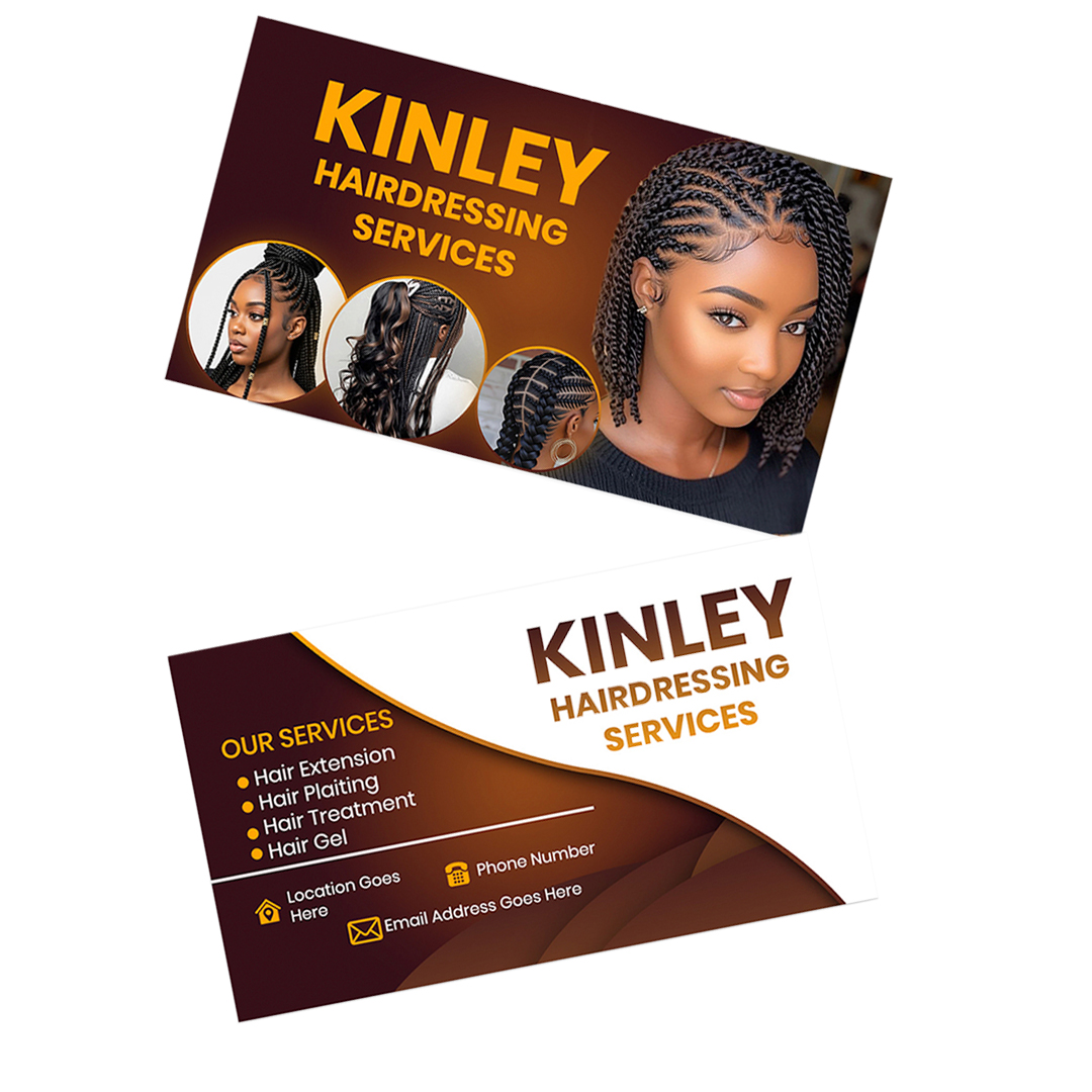 Hair Dressing Business Card