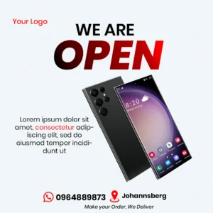 Free Samsung Sale Flyer Design Template PSD Design
