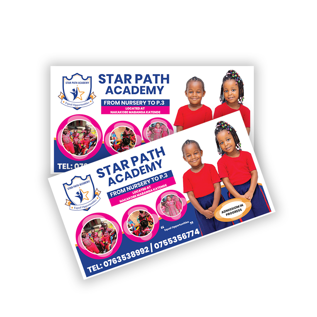 School Banner Design Template