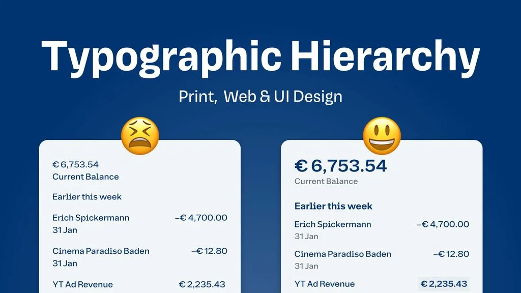 Typographic Hierarchy