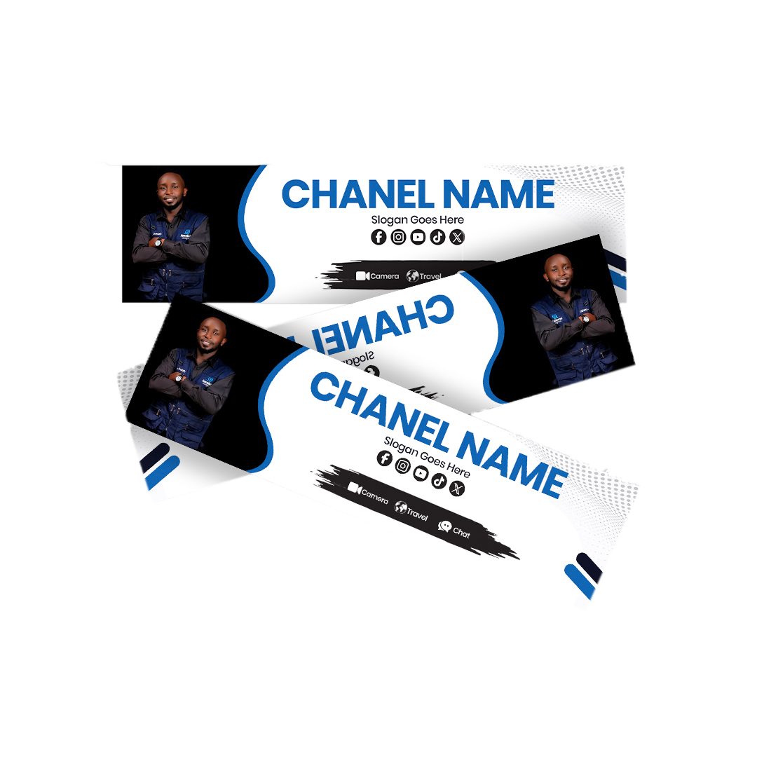 YouTube channel Cover Photo Design Template