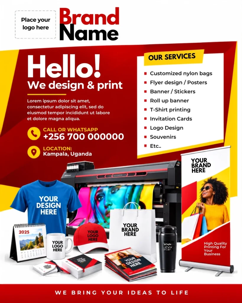 Free Branding Flyer Design Template Canva Design