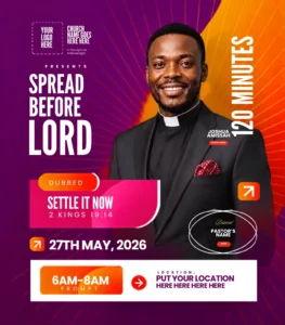 Free Church Flyer Poster Design Template Canva Design