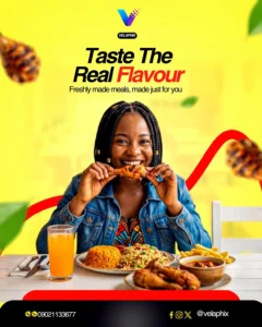 Free Food Poster Design Template Canva Design