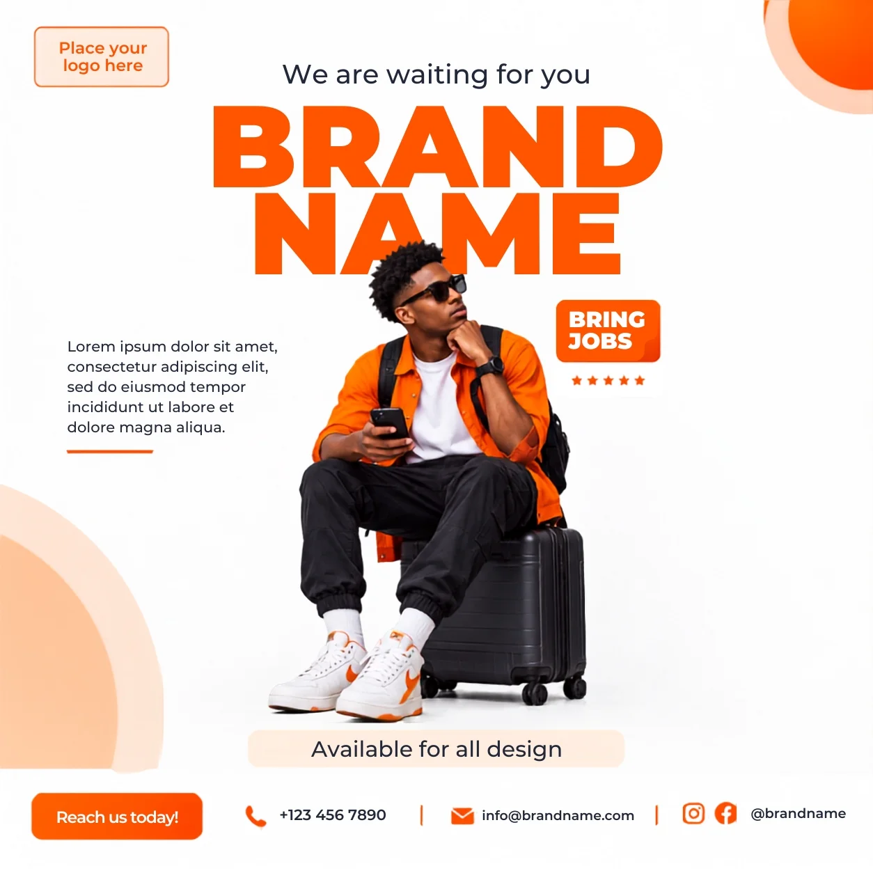 Free General Business Promotional Flyer Design Template Editable Canva Preview